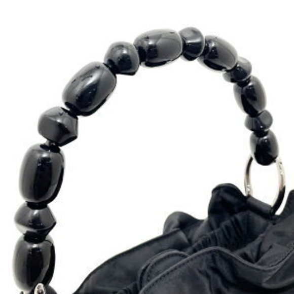 Christian Dior Handbag Handbag le One Bag Nylon Black Mini CDior - Picture 5 of 6